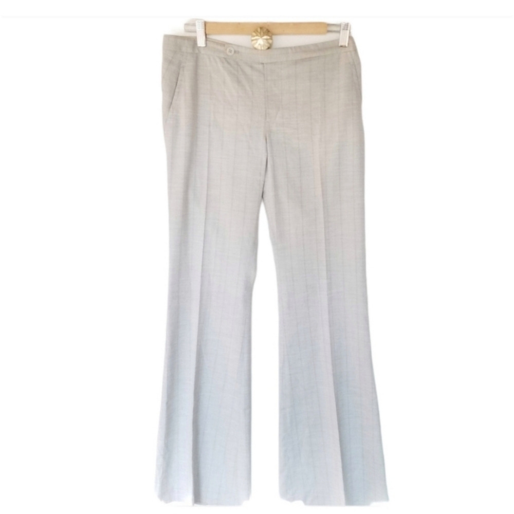 RAVEN Plaid hipster dress trousers pants in the color grey Size 6